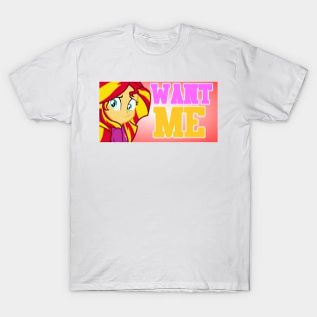 Sunset Want You T-Shirt by ShadowBright